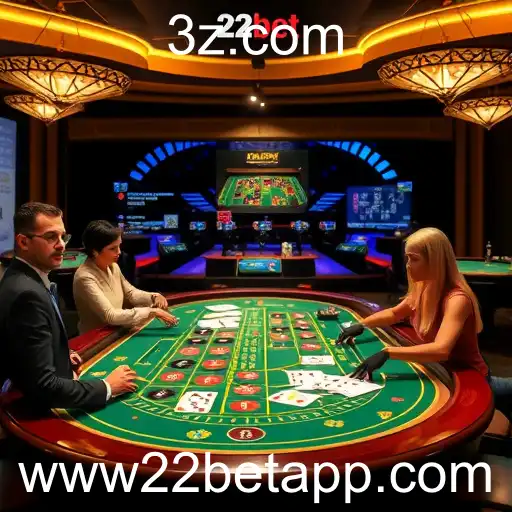 Experiência Imersiva: Descubra o Cassino Ao Vivo na 22bet App